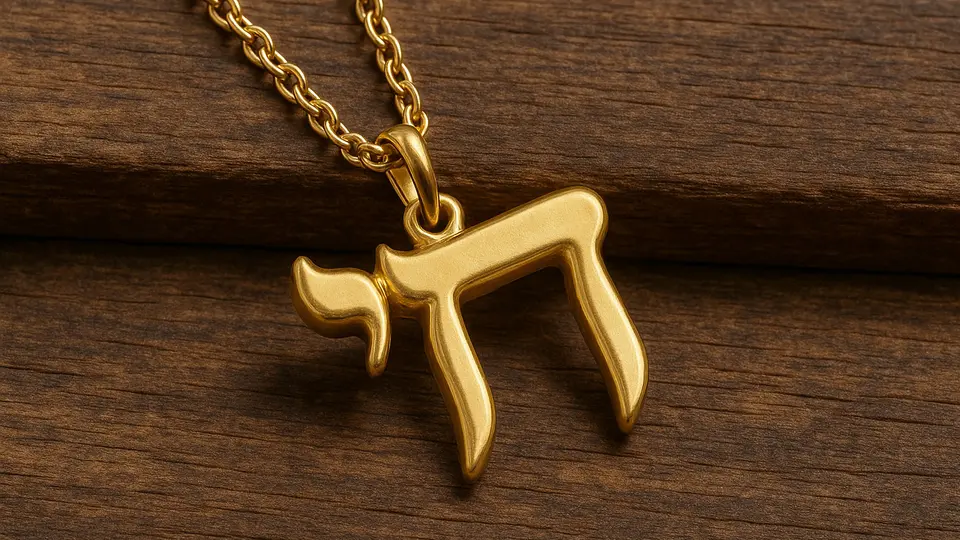 Jewish "Chai" pendant